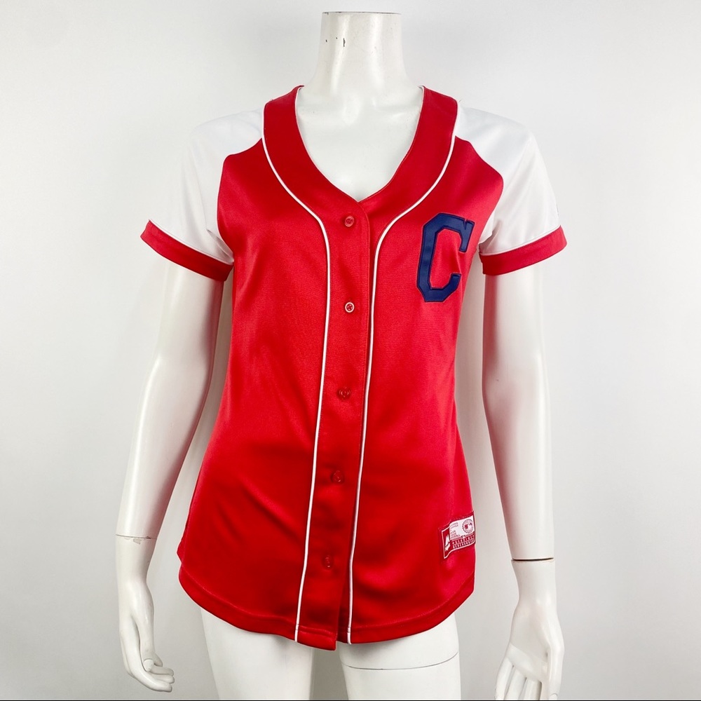 Majestic Cleveland Indians Womans Stitched Jersey